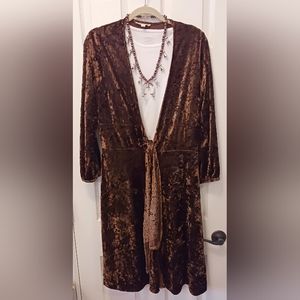 Grade & Gather Crushed Velvet Jacket sz S